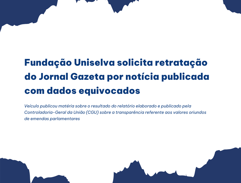 Notícia Fundação Uniselva